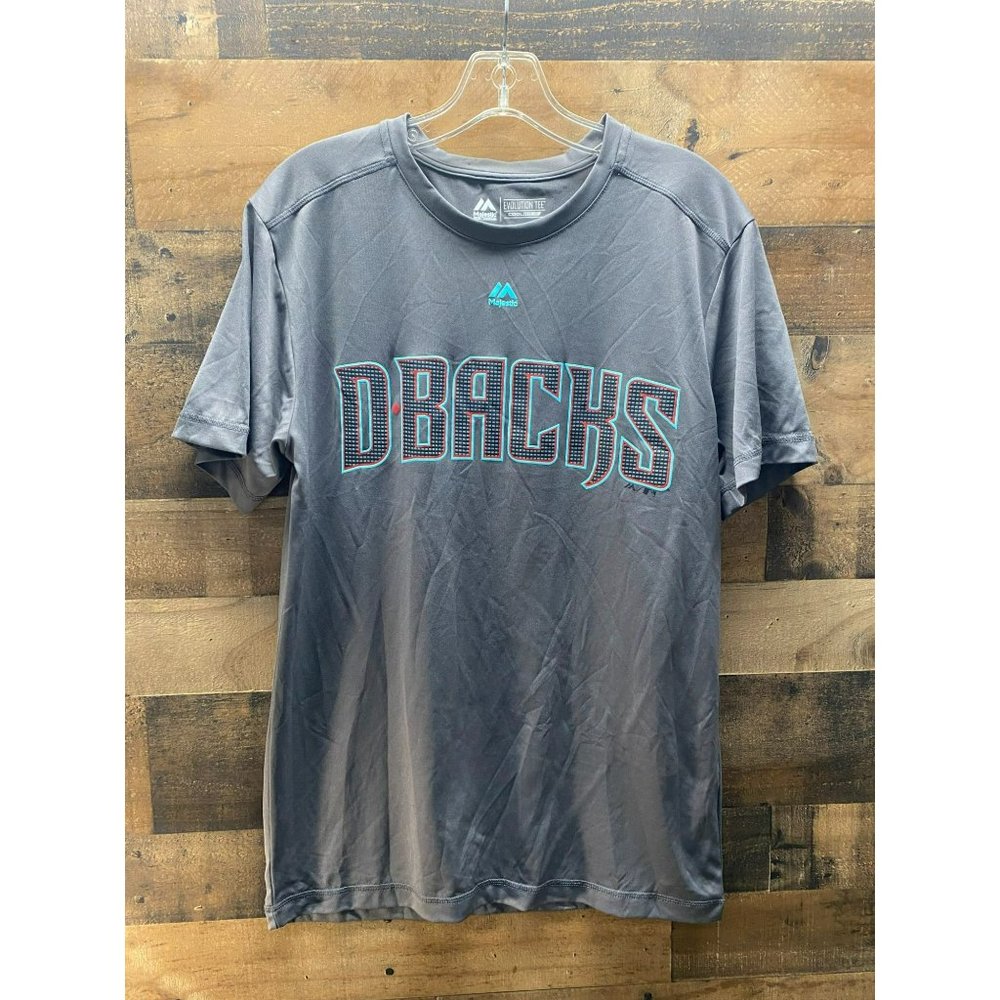 Majestic Evolution Tee Men's DiamondBacks T-Shirt‎ Size Small